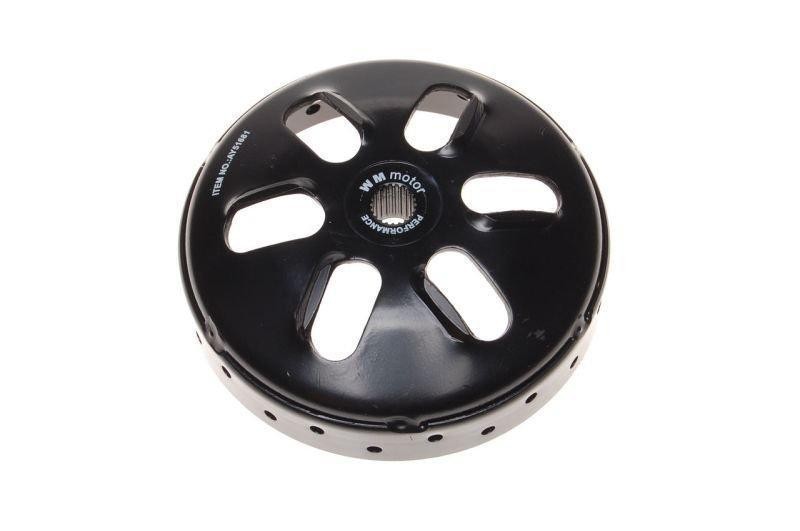 Cloche d'embrayage 107.4mm pour Honda DIO 1988-2001 anti-surchauffe et équilibrée