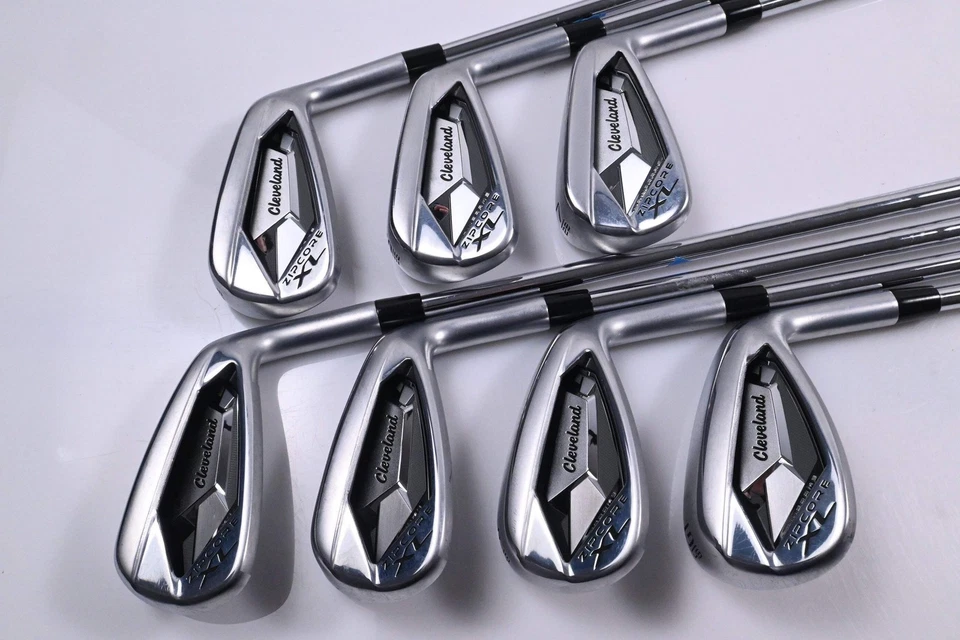 Cleveland Zipcore XL Irons / 5-PW+GW / Stiff Flex KBS Tour Lite Shafts - Image 2 of 4
