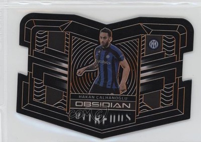 2022 Panini Obsidian Vitreous Electric Etch Orange 6/65 Hakan Calhanoglu #4 14md