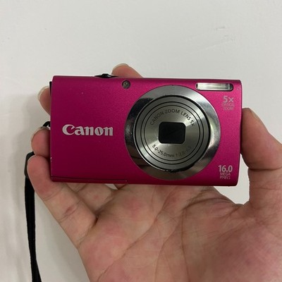Canon PowerShot A2300 Digital Camera Red HD 16MP 5x Optical