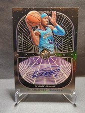Devonte' Graham Auto 2019 Panini Obsidian Galaxy Electric Etch Purple /75 GA-DGR