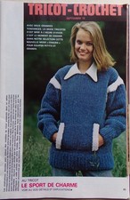 § MODES ET TRAVAUX - cahier tricot - 09/1978