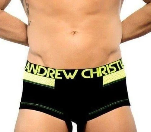 Andrew Chriatian Trophy Boy Active Boxer: Black - 90916 - Large & X-Large - Picture 2 of 22