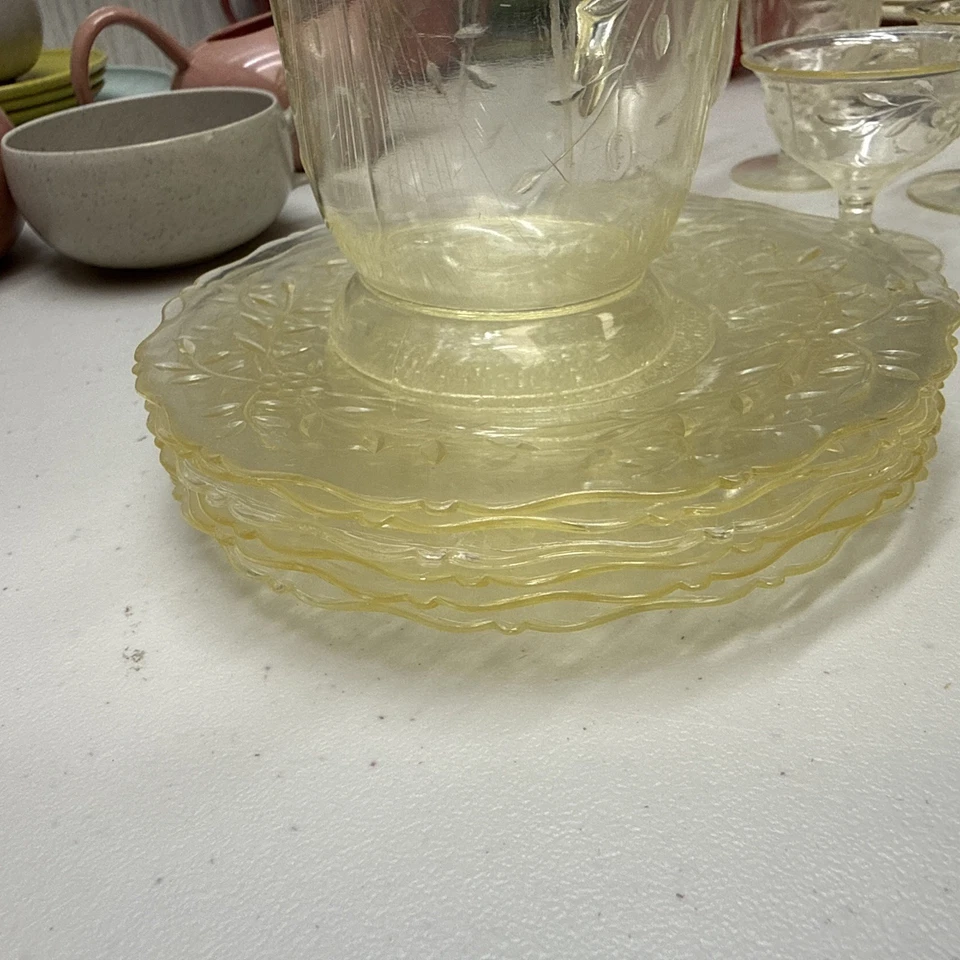 50+ PCS VTG BANNER RUSSEL WRIGHT IDEAL DAPOL WORCESTER WARE Child Dish Sets USA Foto 3 de 4