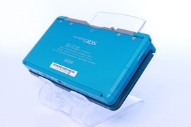 JP Game Nintendo 3DS Aqua Blue Handheld Console [Rank:A]