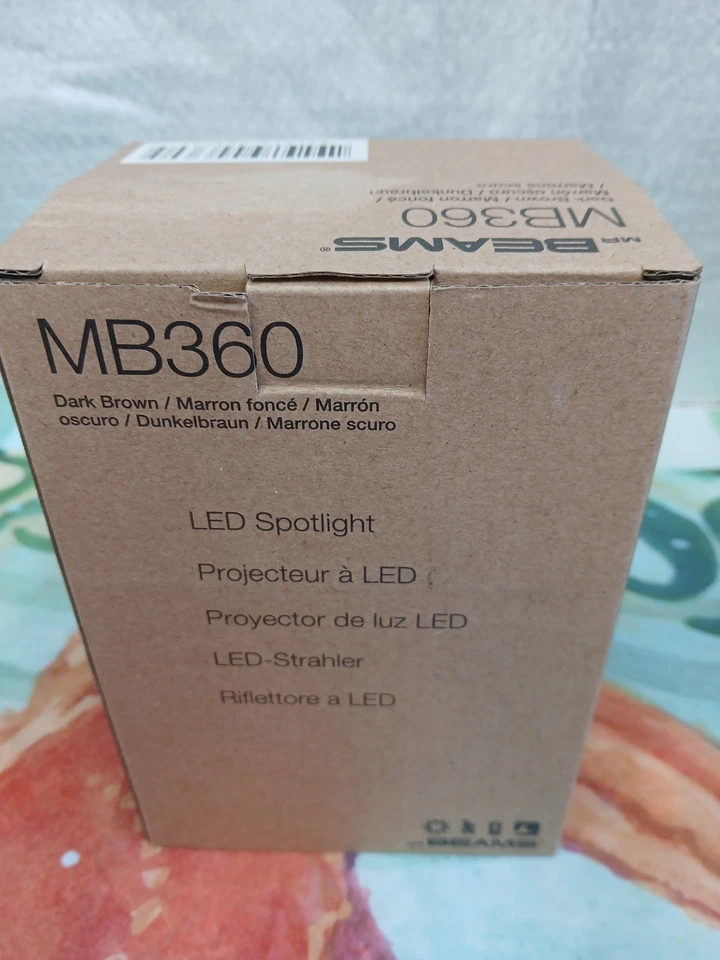 3 NEW Mr. Beams MB360 Wireless LED Spotlight Motion Sensor (Dark Brown) NIB - Image 3 of 4