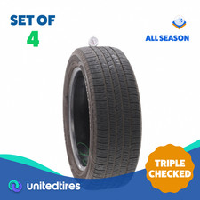 Set Of 4 Used 22555r19 Goodyear Reliant All-season 99v - 6-832 19zks Set Of 4 Used 22555r19 Goodyear Reliant All-season 99v - 6-832 19zks