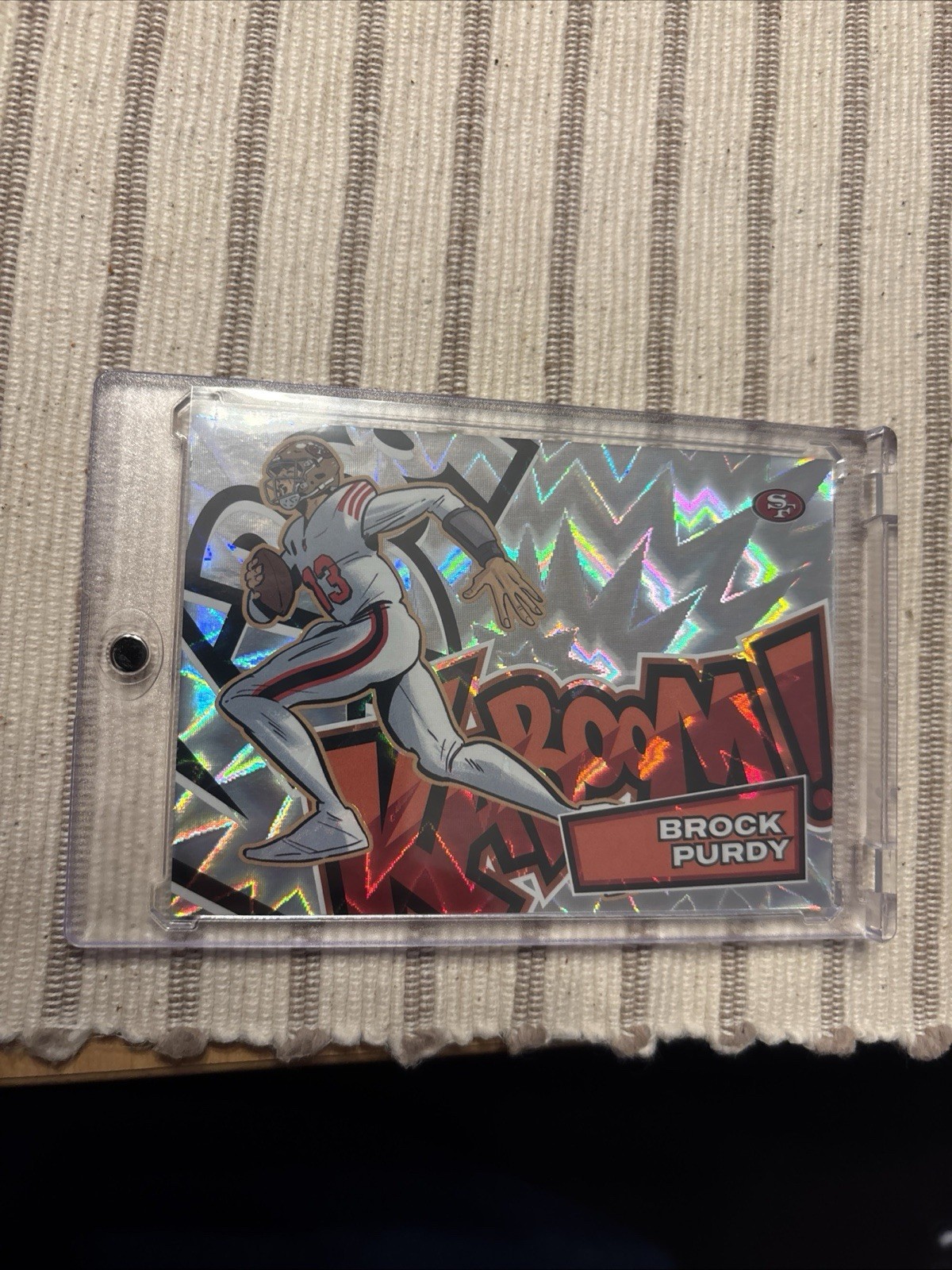 2025 Panini Absolute - Kaboom! Horizontal Brock Purdy #25