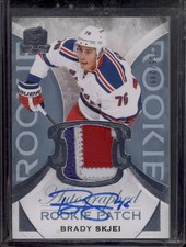 2015-16 The Cup Brady Skjei Rookie Patch Auto 3-Color True RPA RC /249