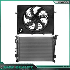 For 2011-2012 Hyundai Sonata 2011-2014 Kia Optima Radiator and Cooling Fan Kit