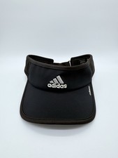 Adidas Aeroready Black Visor Strapback Adjustable Adults Size