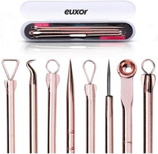 Blackhead Remover Tool Acne Comedone Extractor Kit Blemish Whitehead Popping Zit