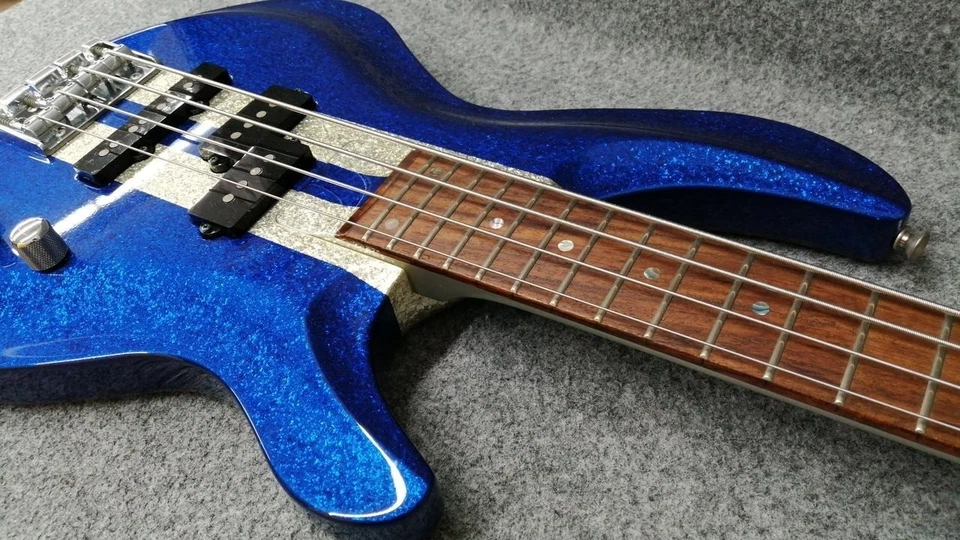 Aria Pro II IGB-RC Blue Electric Bass Guitar From JAPAN - Image 4 of 4