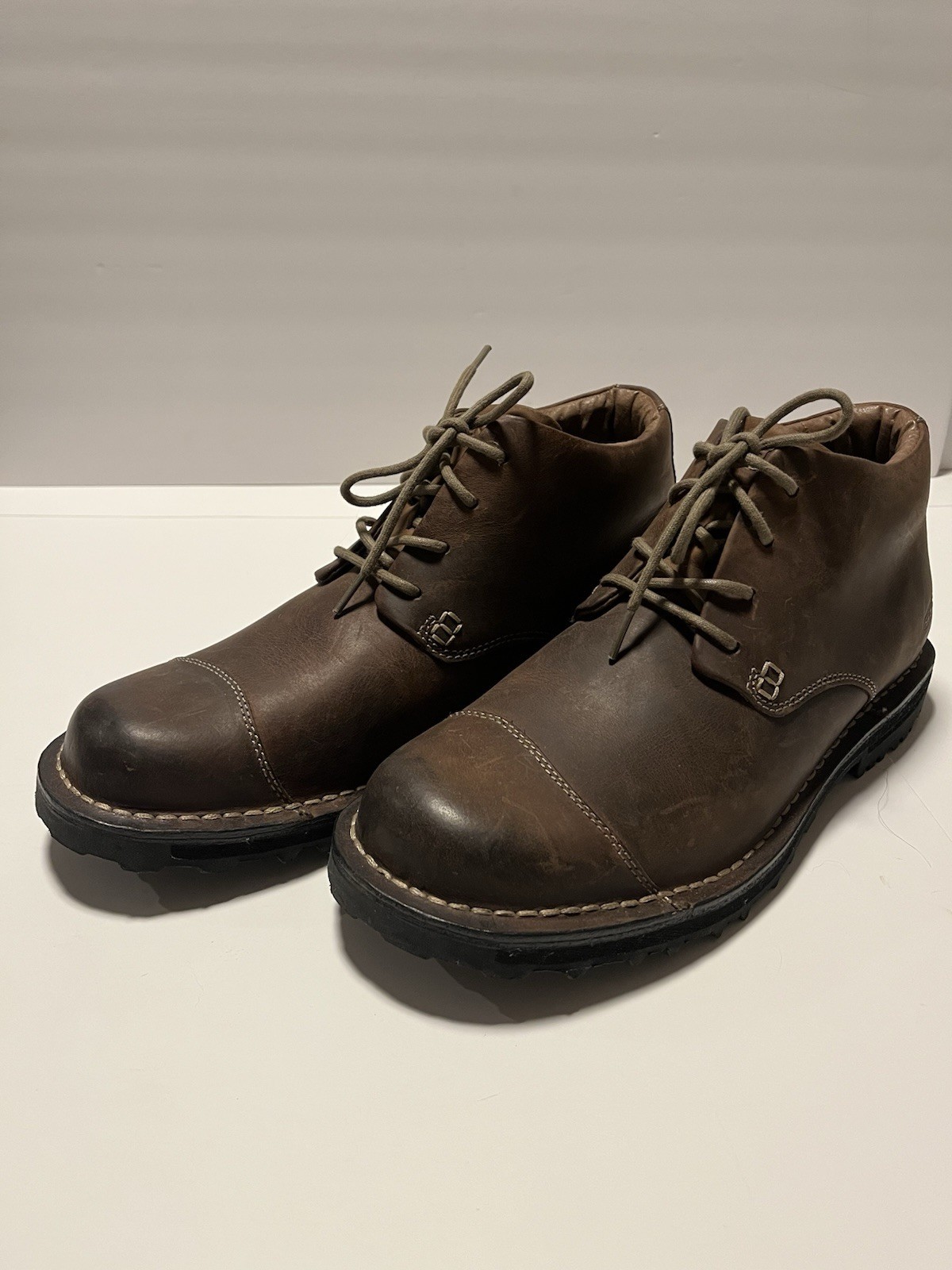 Keen Men's Tyretread Boots Brown Lace-up Size 14 - Main Image