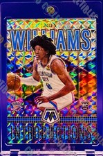 Jalen Williams JDUB ROOKIE PRIZM INTRO REFRACTOR OKC THUNDER PANINI MINT