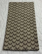 Kitchen Dish Towel, Cotton, Brown & White Geometric Design, DII For The Home