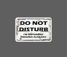 Disturbed Sticker Retro Vintage Waterproof