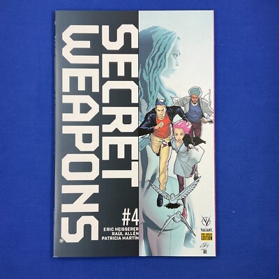 Secret Weapons #4 Pullbox Pre-Order Edition Variant Cover Valiant Comics 2017