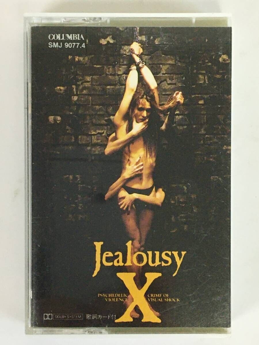 X Japan / Jealousy cassette tape YOSHIKI HIDE PATA TOSHI X Japan / Jealousy cassette tape YOSHIKI HIDE PATA TOSHI