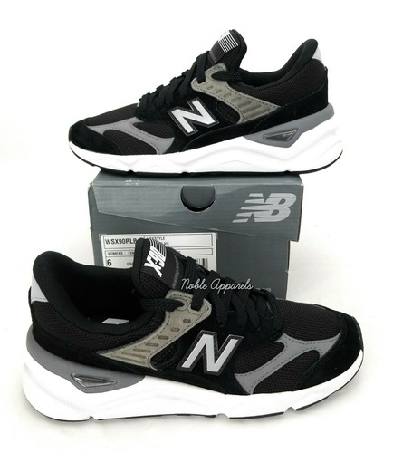 NEW BALANCE Womens X90 Re-Constructed Classic Sneakers Black Castlerock US 6 - Picture 9 of 14