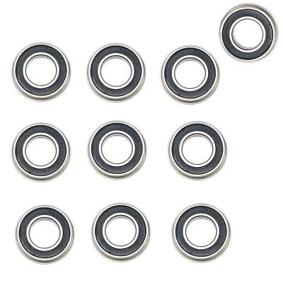 ISSCX F6902ZZ F6902RS F6902-2RS 15mmx28mmx7mm Flanged Ball Bearing