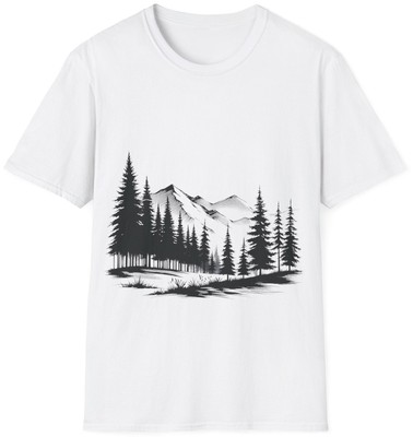 Nature T-Shirt Mountain Shirt Adventure Wanderlust Shirt Camping Tee, Gift Idea