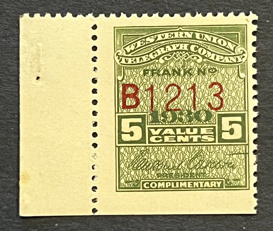 Travelstamps:1930 US Stamps Sc #16t77 Western Union Telegraph MINT MNH OG - Image 2 of 4