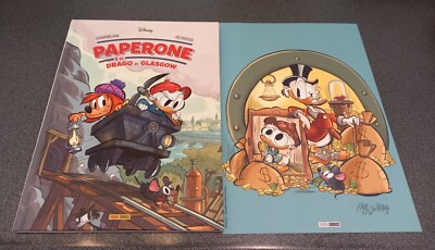 Paperone E Il Drago Di Glasgow Disney Collection 9 LITO FIRMATA paperone-e-il-drago-di-glasgow-disney-collection-9-lito-firmata