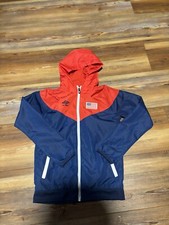 Vintage Y2K Umbro Soccer Youth Pullover Windbreaker Size Large