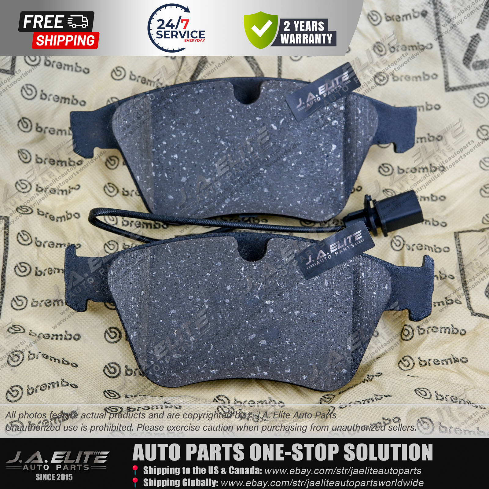 Genuine Brembo Front & Rear Brake Pads fit Bentley GT GTC Flying Spur