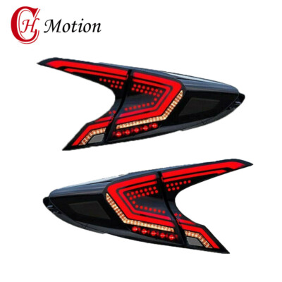 LED Tail Lights For Toyota C-HR 2018-2020 Smoke Start Up Animation Dynamic Light