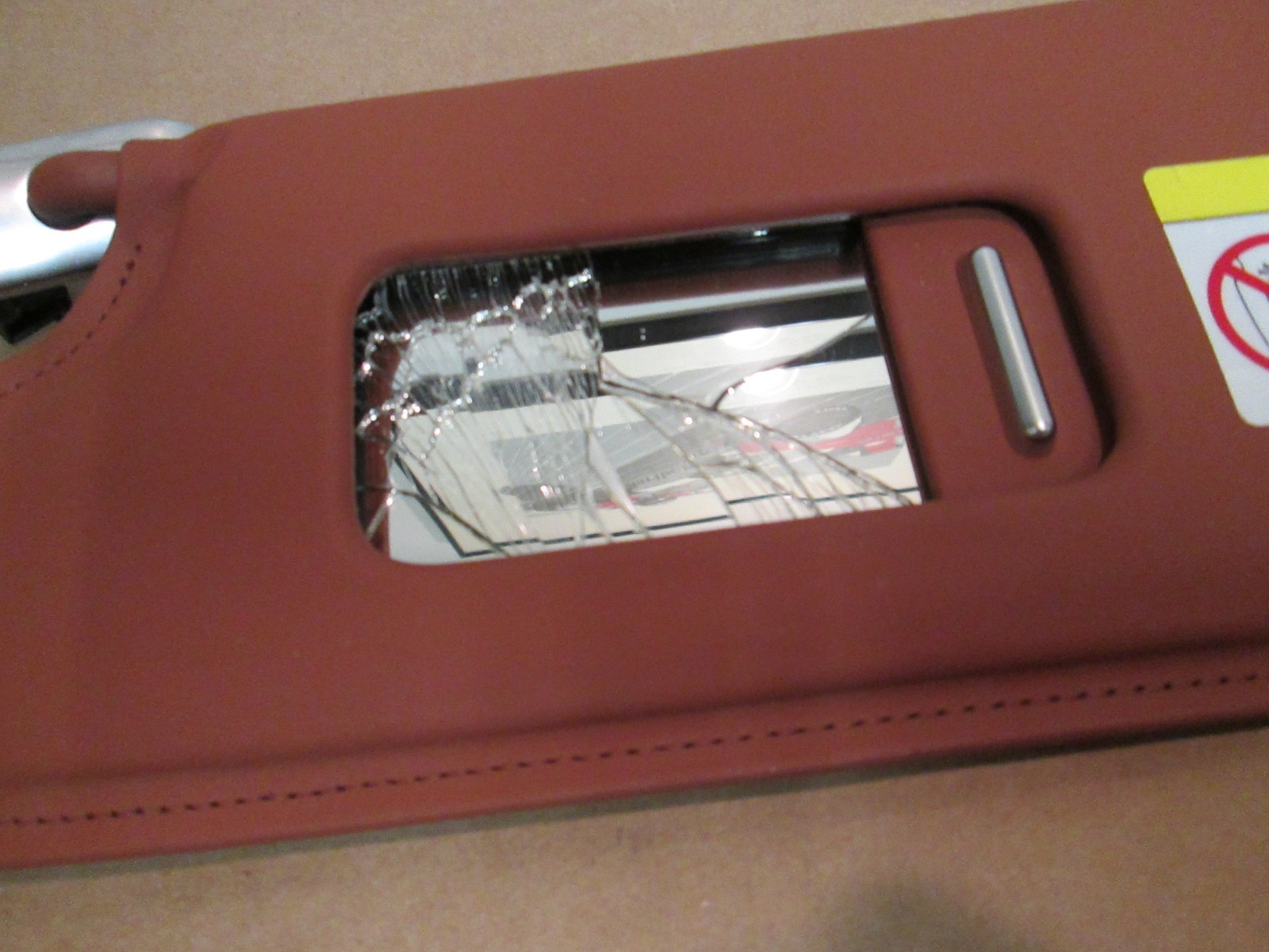 Bentley Flying Spur - LH Sun Visor , Beige # 3W0857583A