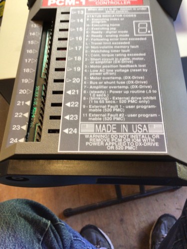 Emerson 800038-11 Rev T4 Motion Program Controller PCM-1 80003811 - Picture 3 of 5