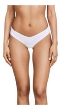 Commando Women's Solid Thong White