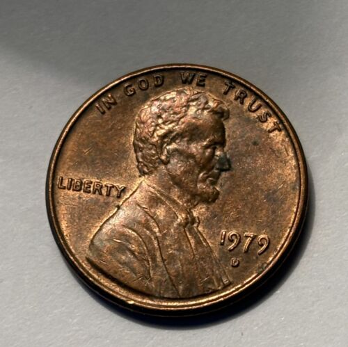 1979 d penny error - Picture 3 of 4