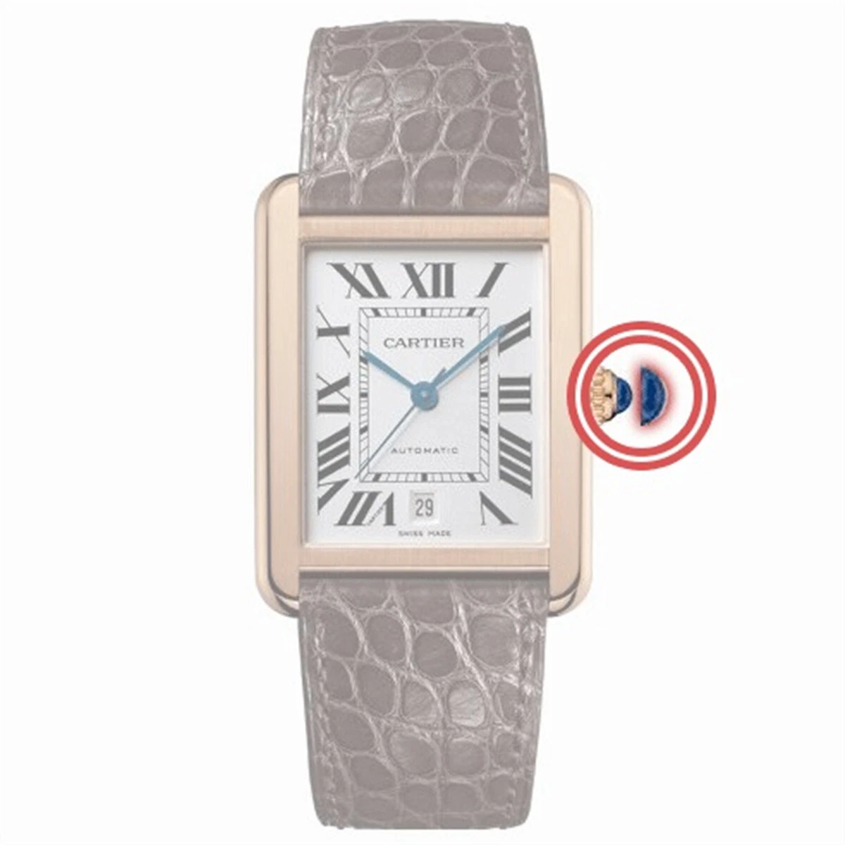 Cartier tank clearance sapphire