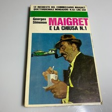 Maigret e la chiusa numero 1 di Georges Simenon Gialli Mondadori