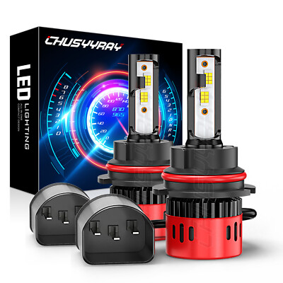 9007 LED Headlight Bulbs Kit  for 2000-2004 SUBARU LEGACY High&Low Beam 6000K