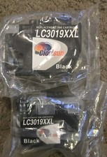 LC3019 XXL Black Ink Cartridge 2 Pack for Brother MFCJ5330dw J6530dw J6930dw New