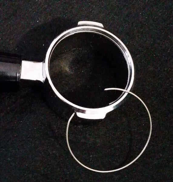 Zacconi La Cara Riviera Spring Lever Espresso Machine Bottomless Portafilter