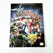 Super Smash Bros. Brawl Premiere Edition Guide Book Prima Game Guide NO POSTER