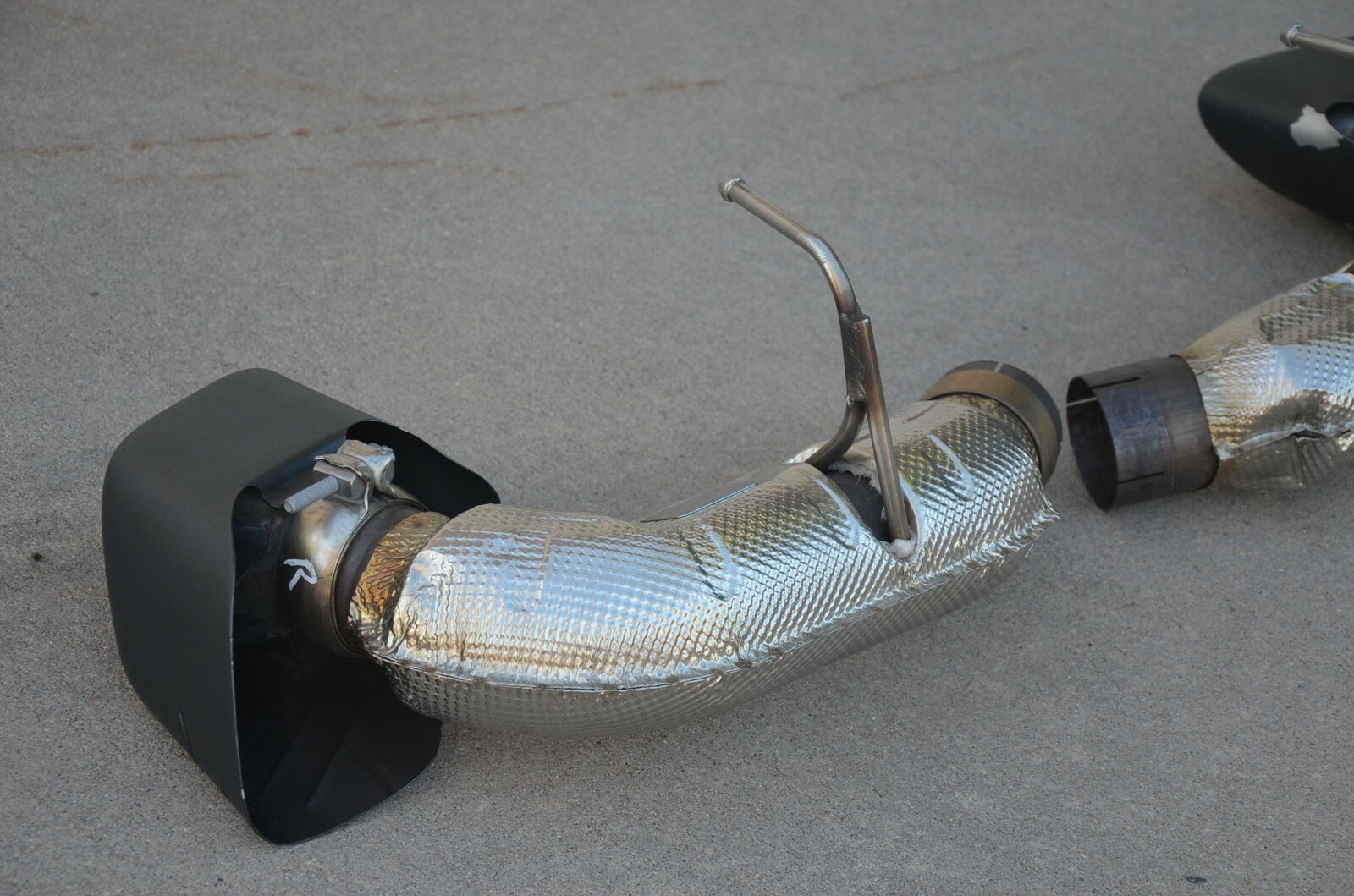 2015-2021 McLaren 570S Rear Exhaust Muffler Tail Pipe Tip End OEM 13H0258CP