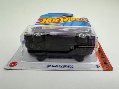 Hot Wheels 2023 HW Muscle Mania 9/10 Purple Metallic '69 Shelby GT-500 - Picture 5 of 7