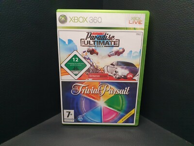 Xbox 360 Burnout Paradise Ultimate Box / Trivial Pursuit   Zustand Sehr Gut   