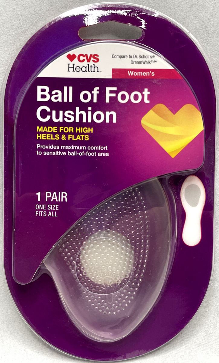 CVS Stylish Ball Of Foot Cushions for High Heels and Flats pair vs Dr  Scholls