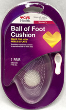 CVS Stylish Ball Of Foot Cushions for High Heels and Flats 1 pair vs Dr Scholls