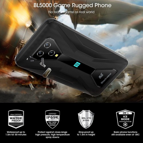 Blackview 5G Rugged Phone, Blackview BL5000 Dimensity 700 Octa-Core Pro Gaming - 第 6/7 張圖片
