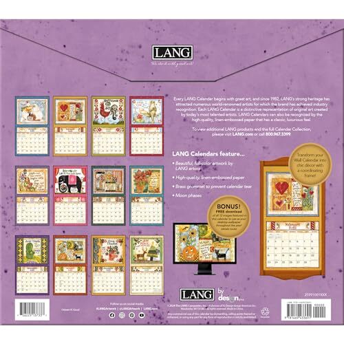 LANG Simple Lifeâ„¢ 2025 Wall Calendar (25991001879) eBay