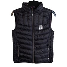 Tumi Tumipax Women Small Down Puffer Black Vest Converts To Travel Pillow Case
