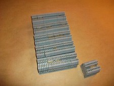 134pc  Entrelec Terminal Blocks MA2.5/5  USED EXCELLENT CONDITION
